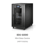 IDU-6000 - All-in-one mini data centre solution integrating cooling, UPS, battery backup, PDU, and monitoring for higher IT load environments.